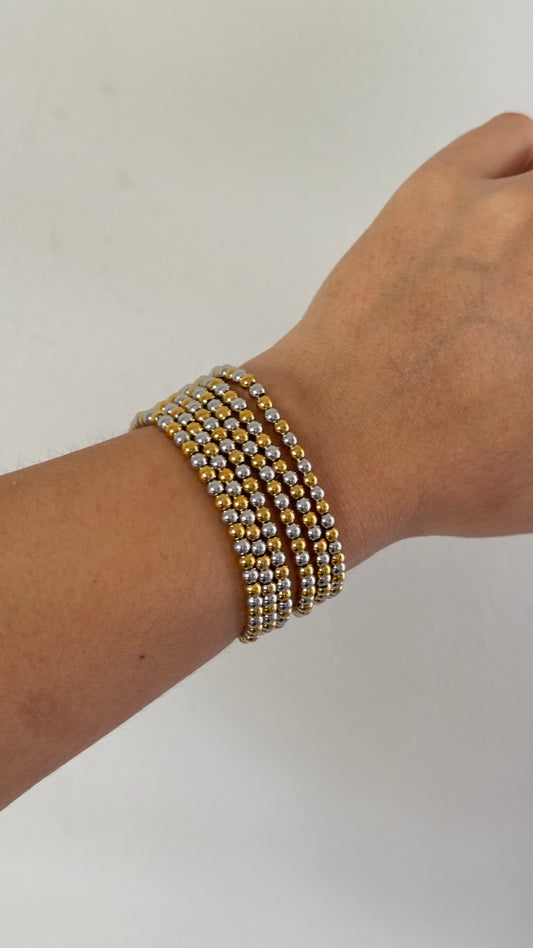 Set of 2 Basic bead Bracelets